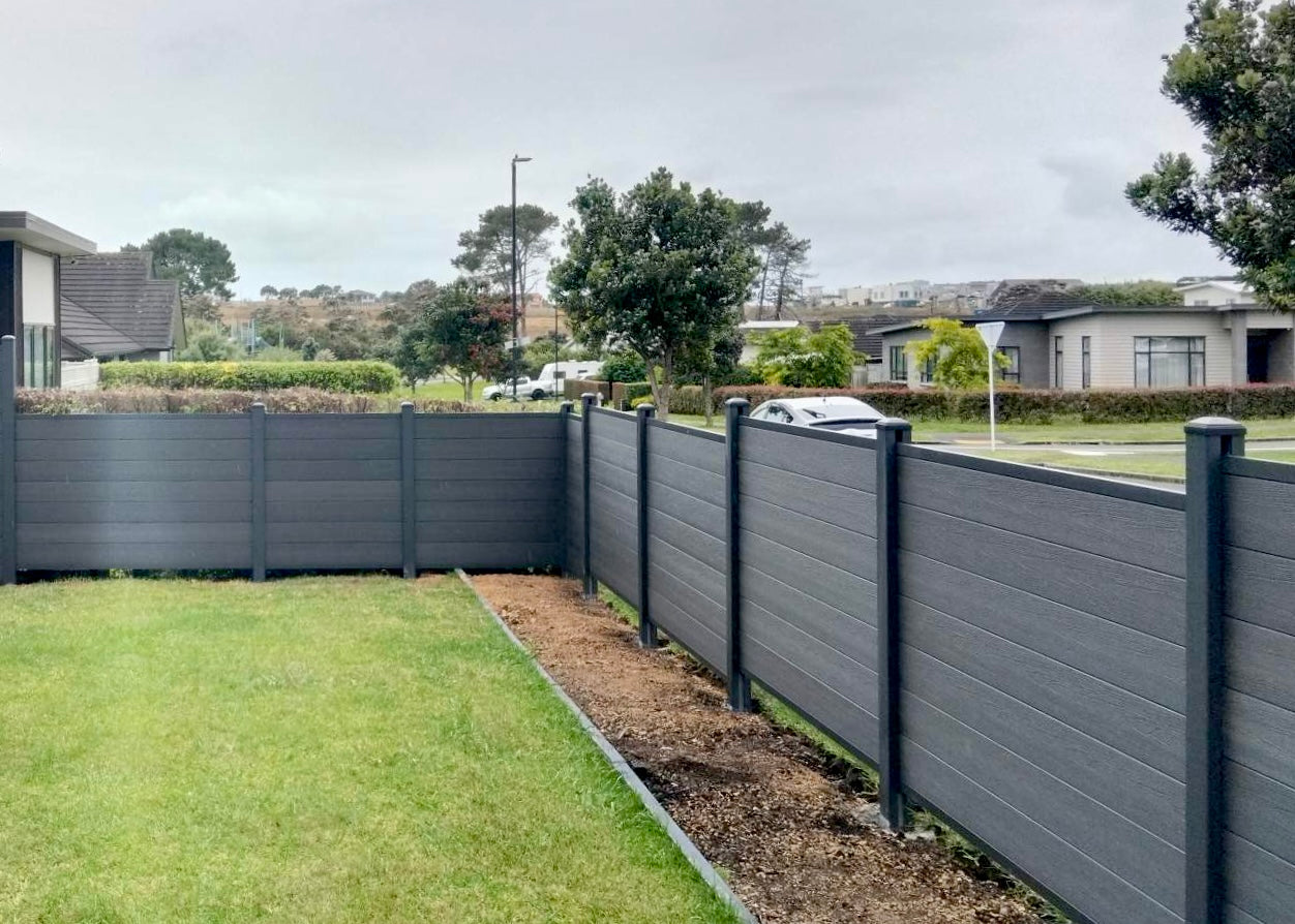WPC Privacy Fence System: Panel 1.8m x 1.83m