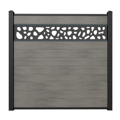 WPC Privacy Fence System: Panel 1.8m x 1.83m