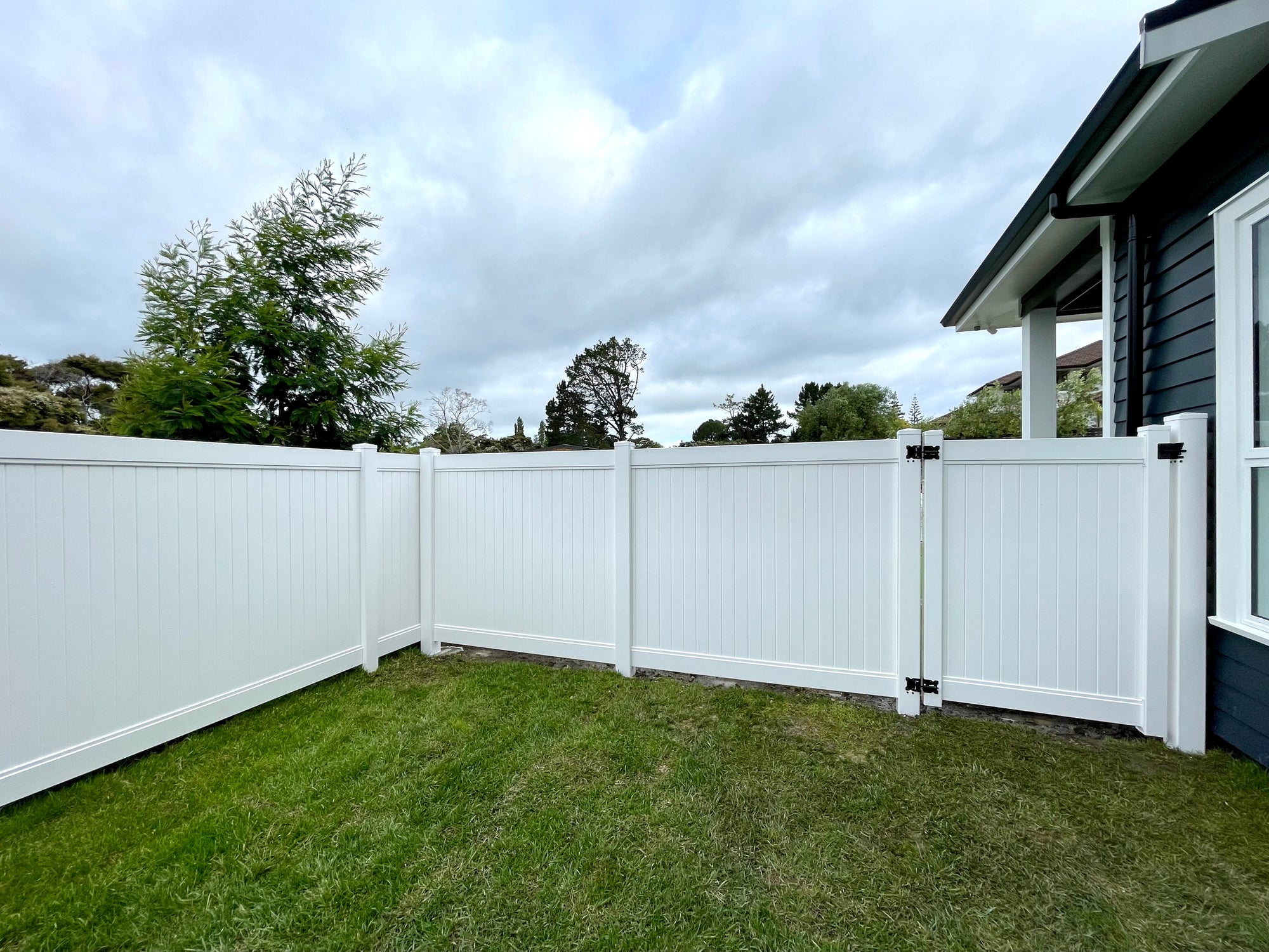 PVC Privacy Fence System: Pedestrian Gate 1.8m x 1.72m