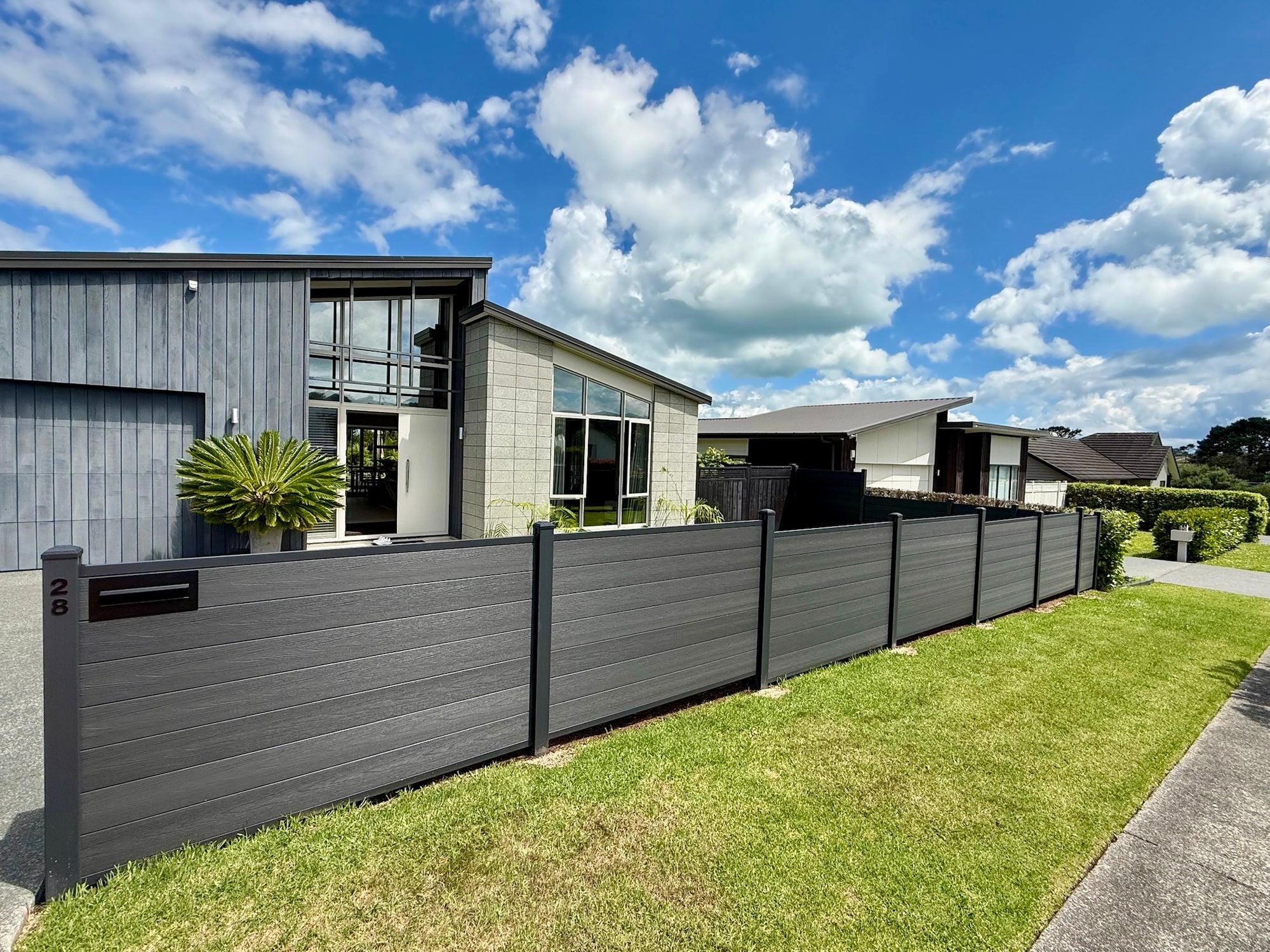 WPC Privacy Fence System: Panel 1.8m x 1.83m